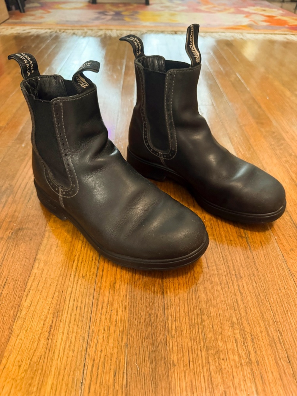 Blundstone #1630/#1448 High Top Boots Black US size 8.5 (UK/AU 5.5)